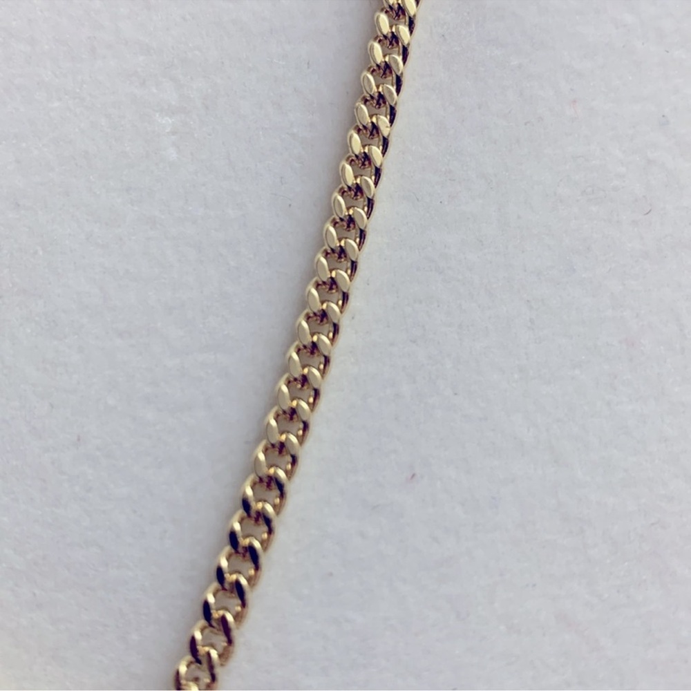 14k Gold Plated Heart Pendant Necklace - Picture 6 of 6